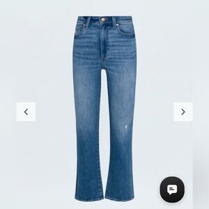 Pistola Lennon High Rose Crop Boot Cut Jean in Vintage Fling